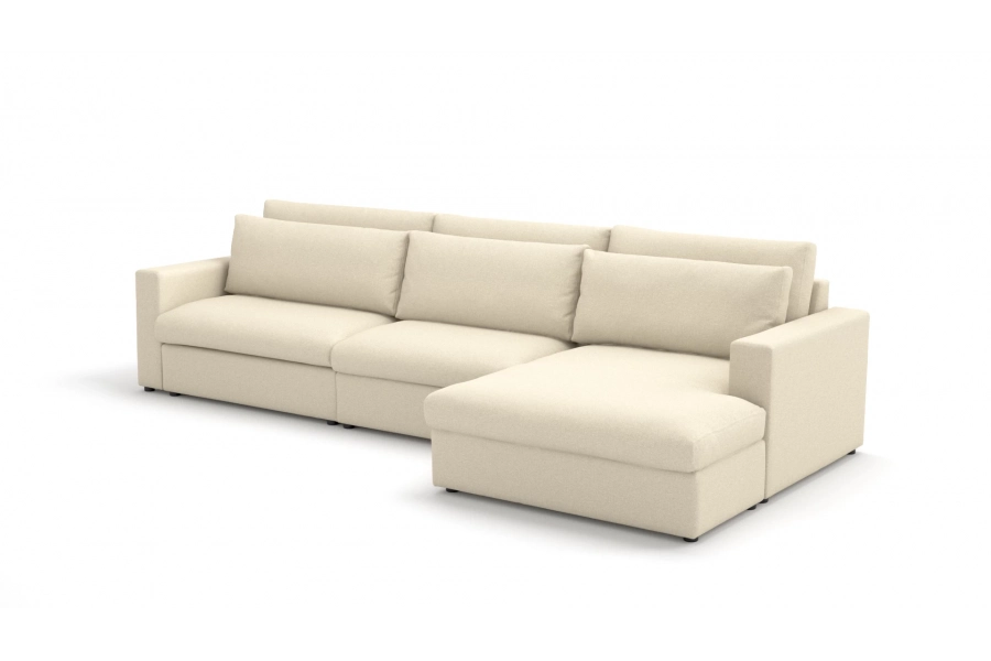 Model Portofino - Portofino sofa 1,5 osobowa + sofa 1,5 osobowa + longchair prawy